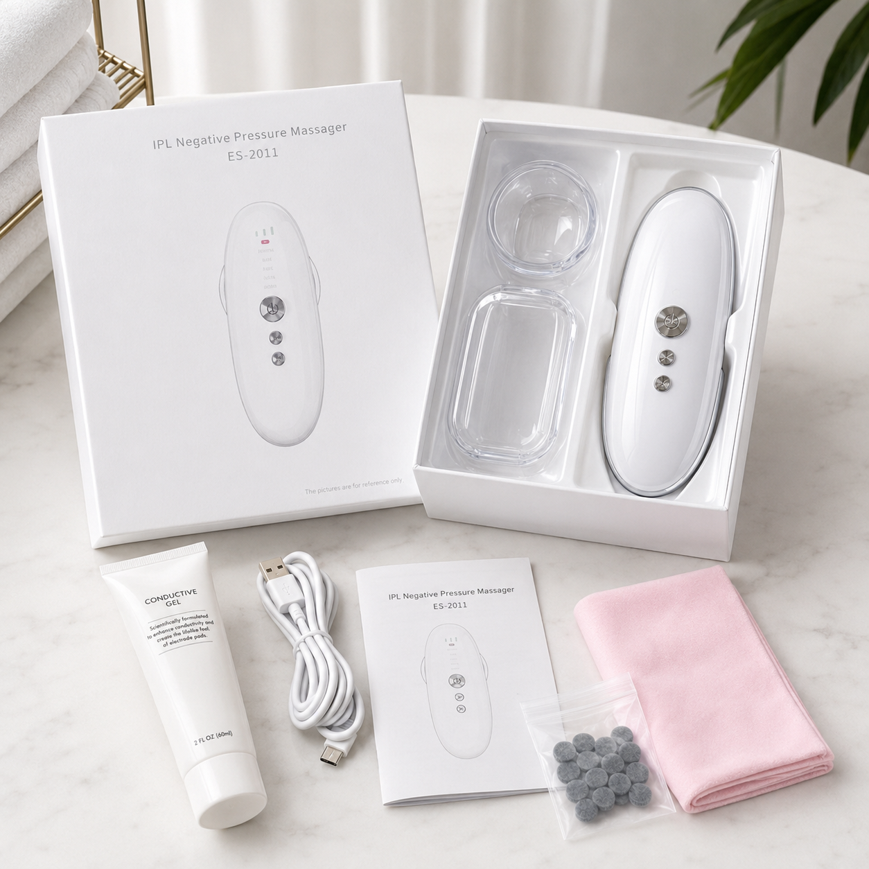 Masajeador Anticelulitis Portátil GlamTech