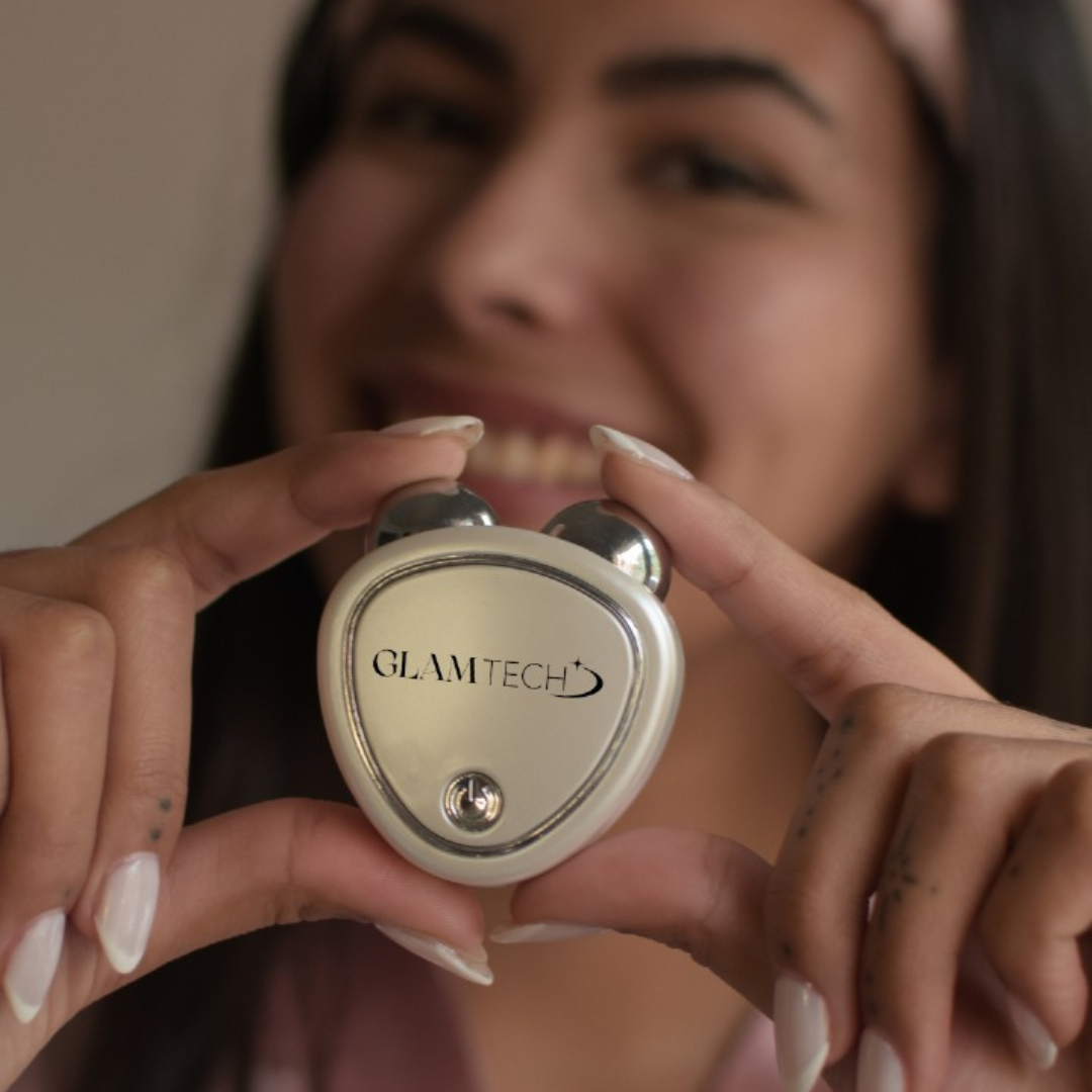 Masajeador Facial de Microcorriente GlamTech